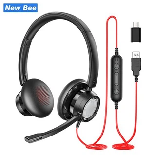 USB slušalice za poništavanje buke s tipkom za odgovor na telefon